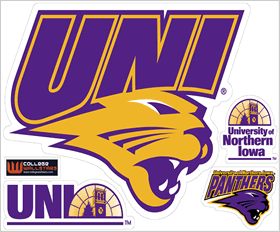Northern Iowa Panthers Logo WallStar