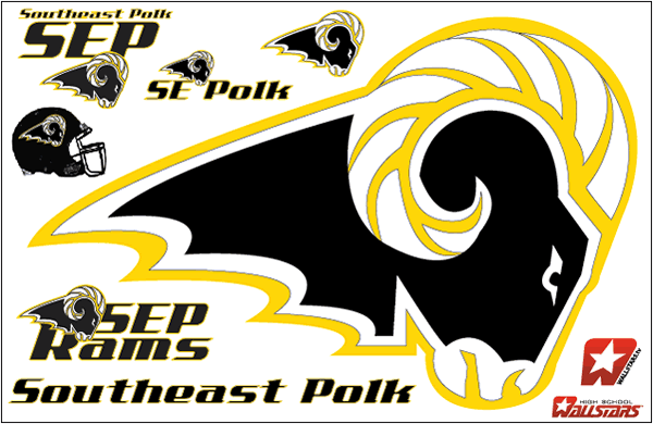 South East Polk Rams WallStar