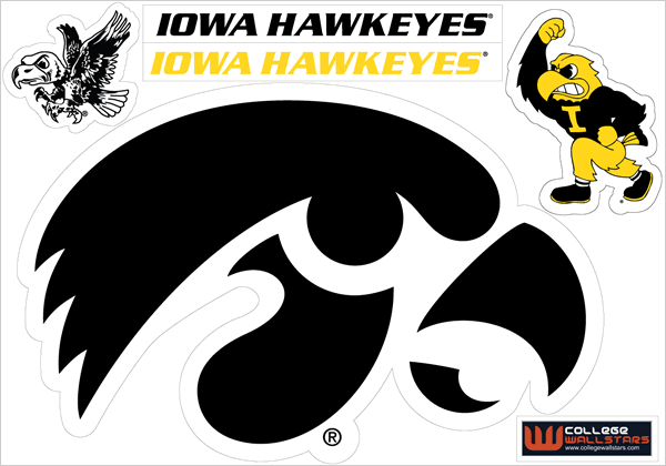 Iowa Hawkeyes WallStar