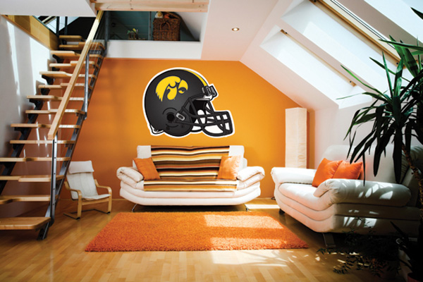 Iowa Hawkeye Football Helmet Room Mock Up Iowa Hawkeye Football Helmet Room Mock Up