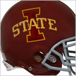 Iowa State Cyclones REAL BIG Helmet WallStars!