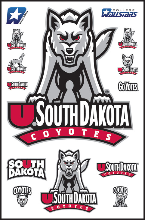 South Dakota Coyotes BIG WallStar