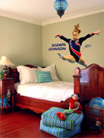 Shawn Johnson WallStars