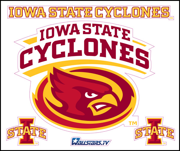 Iowa State Cyclones - Cy Logo Dimensional Bag Tag & Ornament